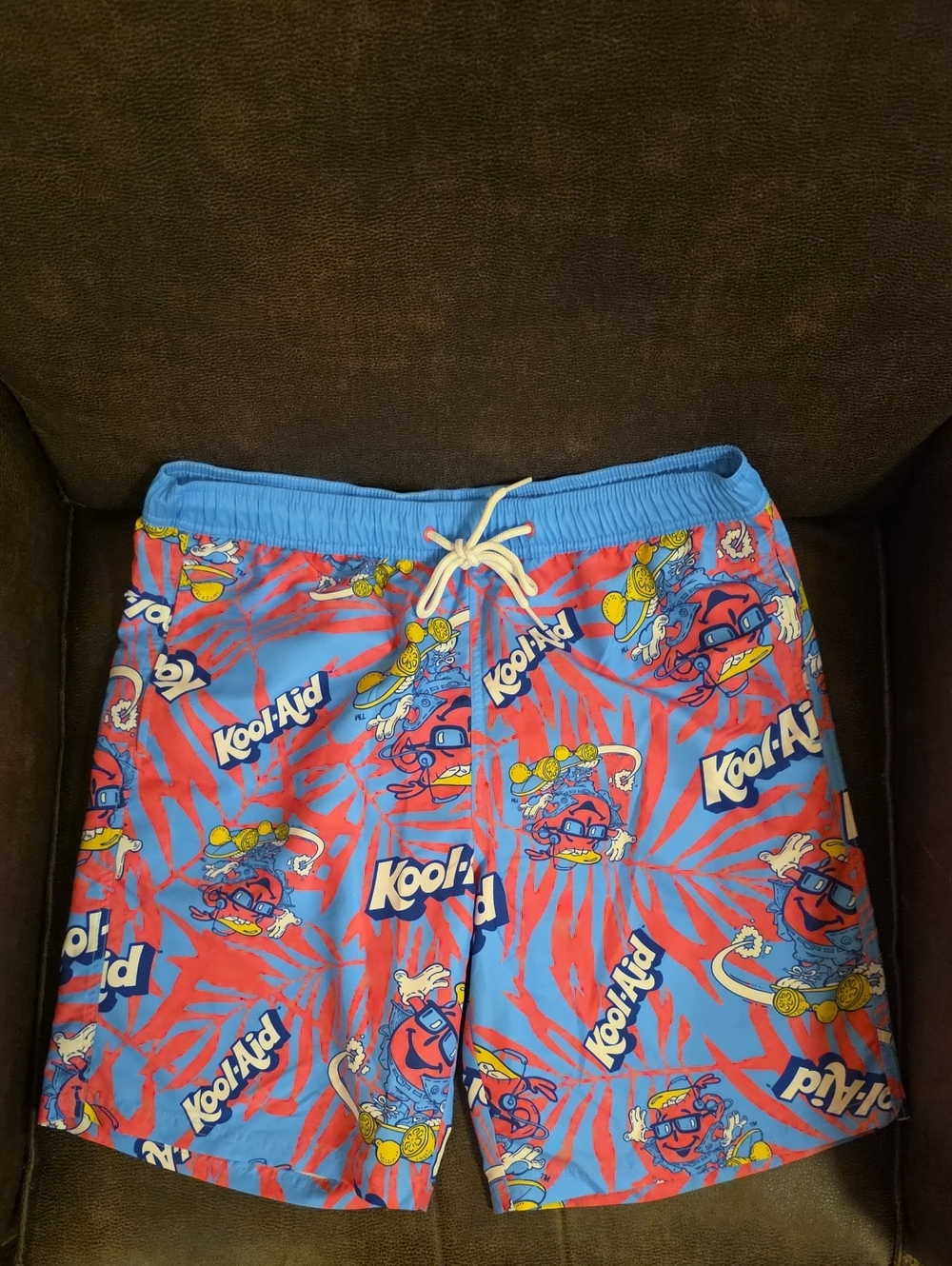 Kool-Aid Men's Swimming Trunks Size MED NWOT